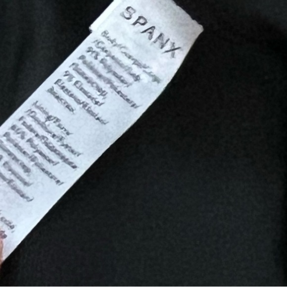 Spanx High Waisted Velvet Shaping Leggings in Black - Picture 9 of 9